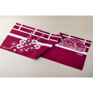 灰白 綴れ織に総手刺繍 正絹 袋帯 砂子 宮廷 御所車 浮舟 未使用 極美品 織文意匠鈴木 唐綾錦袋帯(蔓唐草牡丹文様・白) | 商品紹介 | 染と織