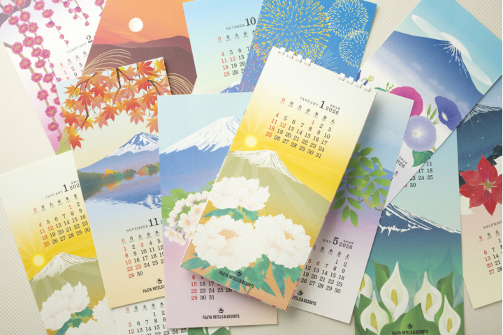  ＜予約商品＞オリジナルカレンダーセット2026(壁掛け・卓上)